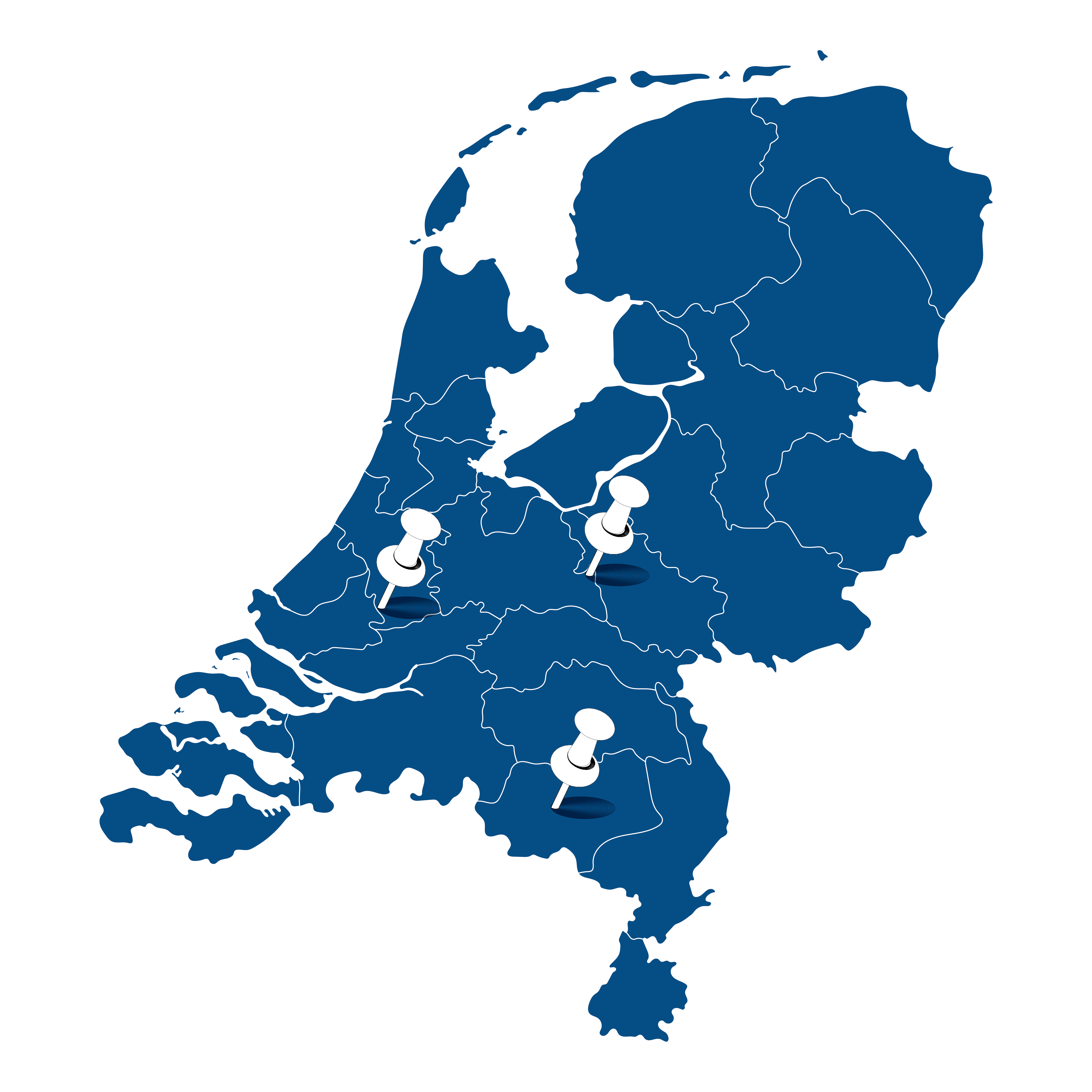 Landkaart Nederland Landkaart Nederland